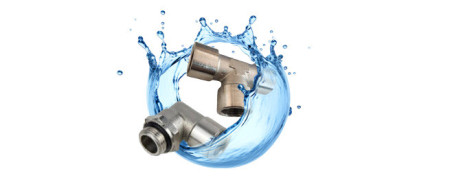 Raccordi a T rapidi in pollici per tubi acqua potabile
