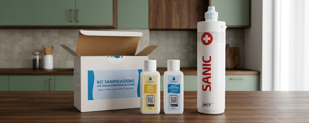 Sistemi di sanificazione impianti: kit osmosi e filtri